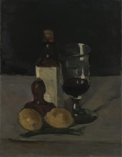 Paul Cezanne Bottle Glass France oil painting art